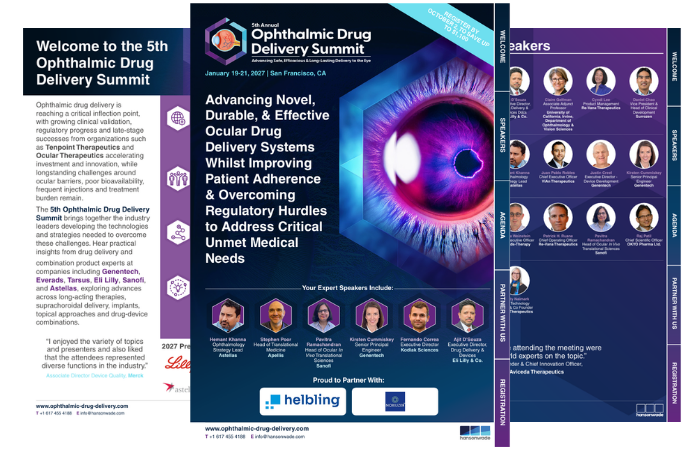 5th Ophthalmic Drug Delivery Summit